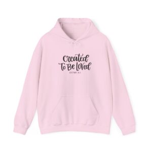 Created To Be Loved - Heavy Blend™ Hooded Sweatshirt