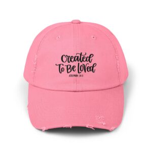 Created To Be Loved - Distressed Cap