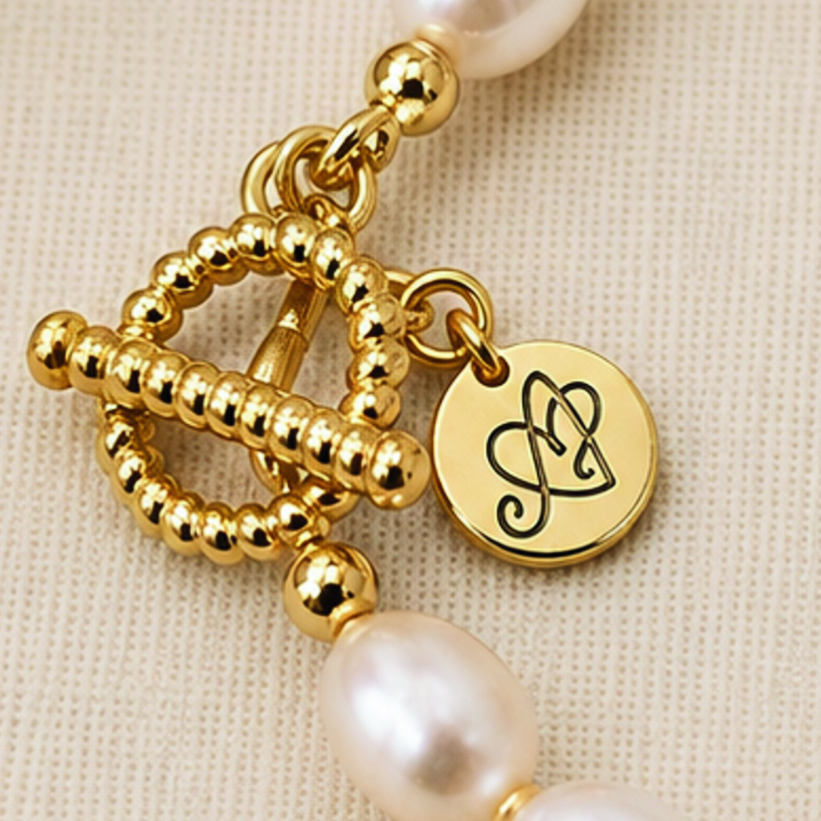 Cross of Grace - Gold Tone Bracelet - Image 2
